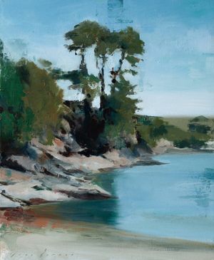 Late Summer Light on Cornwall Cove