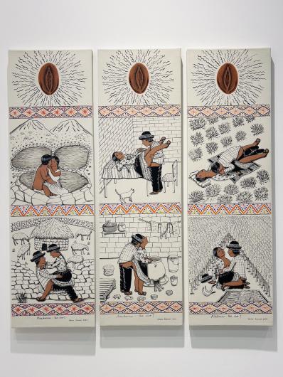 Venuca Evanan (Peruvian, b. 1987), Autorretrato erótico, 2024, Instituto de Visión, Bogotá and New York