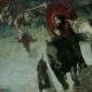 Franz von Stuck, The Wild Chase, 1889, oil on canvas, Städtische Galerie im Lenbachhaus, Munich 